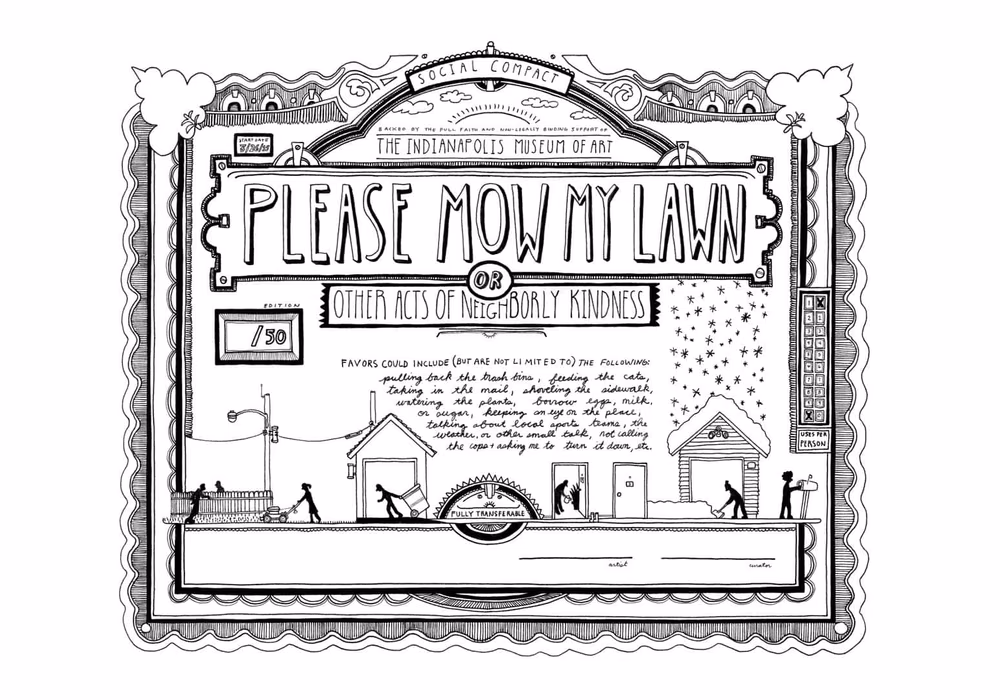 Please mow my lawn