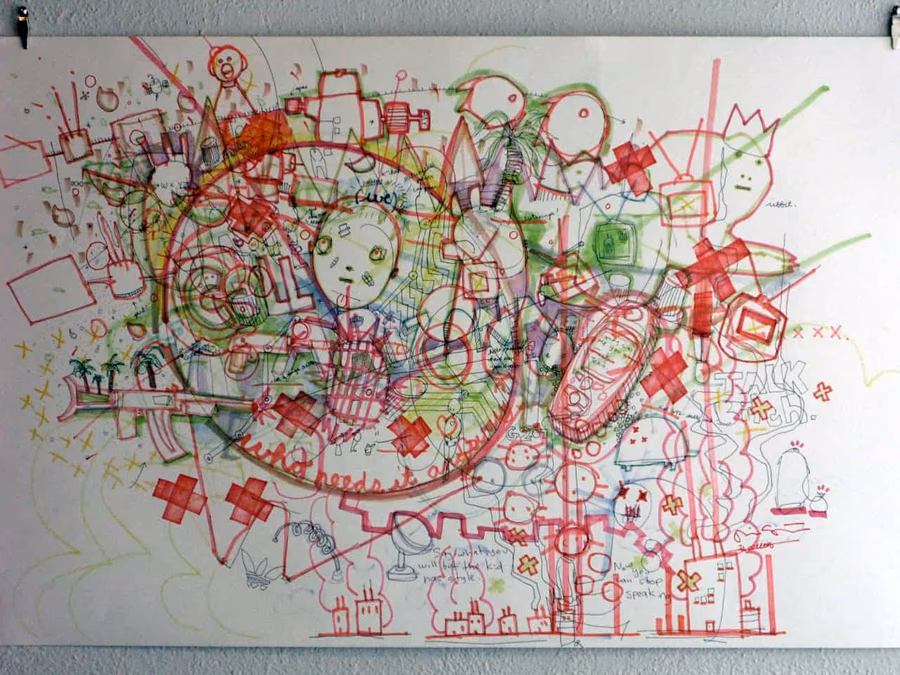 Collaborative drawings — image 2