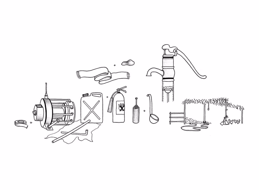 Drawings of background objects seen in TV shows — image 6