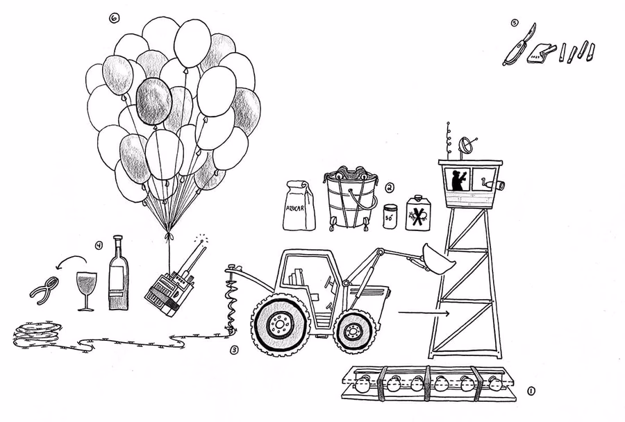Drawings of background objects seen in TV shows — image 4